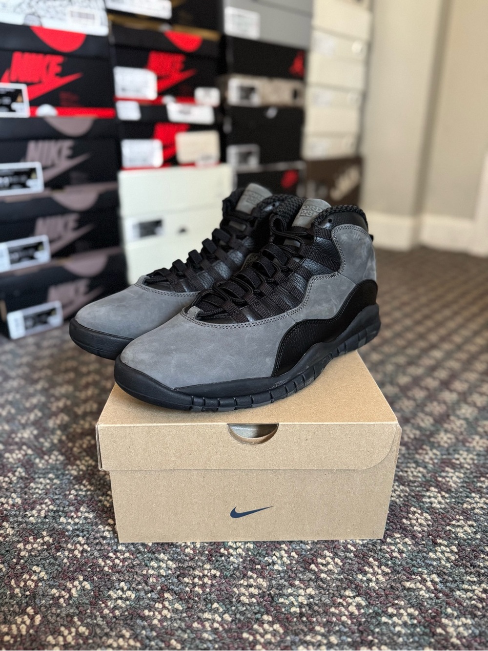 Size 12 - Nike Air Jordan Retro 10 “Shadow” 2025 - Picture 2 of 10